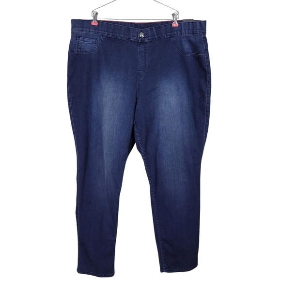 Lane Bryant The Jegging Jeans Size 28 47X30 Fits LIke Legging Extra Stretch New - Picture 12 of 12